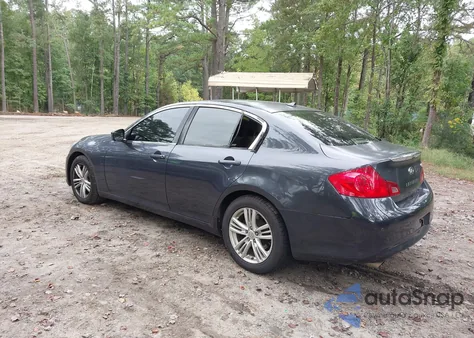 2012 Infiniti G37 Journey z USA, uszkodzony, nr VIN JN1CV6AP6CM930708